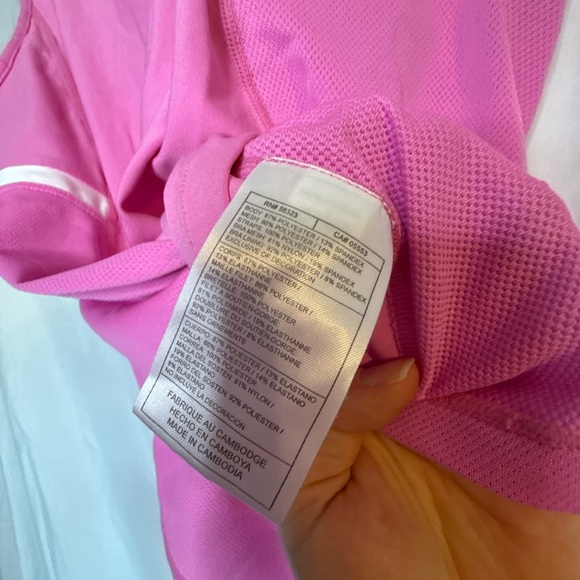 Nike Women's Fit Dry Tank Top Soze Large | Women’s Pink Tank Top Large - Picture 9 of 10